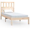 vidaXL Bedframe massief grenenhout 90x200 cm