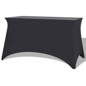 vidaXL Tafelhoes stretch antraciet 120x60,5x74 cm 2 st