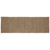 vidaXL Vloerkleden Grijs 60 x 250 cm Jute