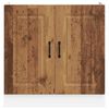 vidaXL Spoelbakonderkast Kalmar 80x46x81,5 cm bewerkt hout oud hout