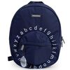 CHILDHOME Kinderrugzak ABC marineblauw en wit
