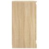 vidaXL Dressoir 70x35,5x67,5 cm bewerkt hout sonoma eikenkleurig