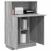 vidaXL Bureau Grijs Sonoma 71,5 x 31,5 x 106,5 cm Bewerkt hout