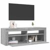 vidaXL Tv-meubel met LED-verlichting 120x35x40 cm grijs sonoma eiken