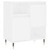 vidaXL Dressoir 60x35x70 cm bewerkt hout wit