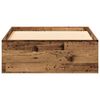 vidaXL Bedframe met lades met lade Oud hout 100 x 200 cm Bewerkt hout