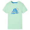 Kindershirt 128 lichtgroen