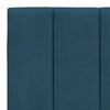 vidaXL Bedframe zonder matras fluweel blauw 90x190 cm