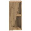 vidaXL Zijplank Artisan Eiken 33 x 32 x 70,5 cm Bewerkt hout