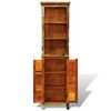 vidaXL Boekenkast vintage-stijl massief gerecycled hout