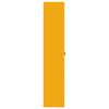 vidaXL Opbergkast 2 pcs Mosterdgeel 60 x 40 x 200 cm Staal