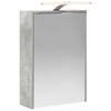 vidaXL Badkamer spiegelkast Beton Grijs 43 x 16 x 62.5 cm Bewerkt hout