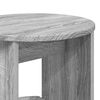 vidaXL Bijzetkast Grijze Sonoma 40 x 40 x 75 cm Geconstrueerd hout