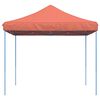 vidaXL Partytent inklapbaar pop-up 292x292x315 cm terracotta