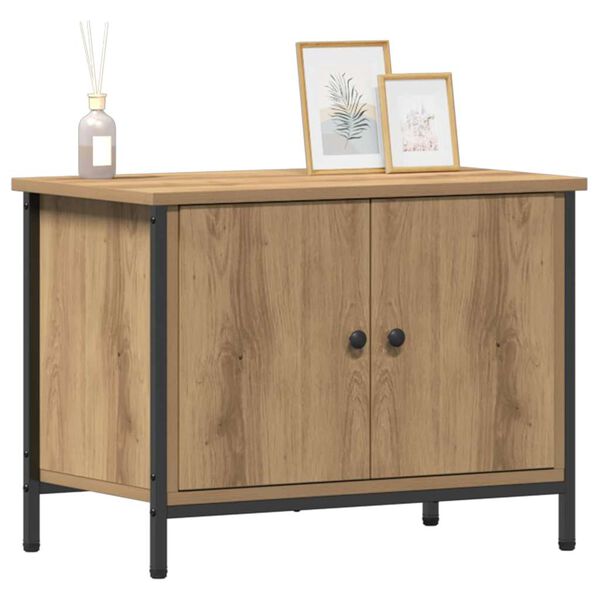 vidaXL TV-kast Artisan Eiken 60 x 35 x 45 cm Bewerkt hout