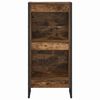 vidaXL Boekenkast Rook Eik 80 x 30 x 155 cm Bewerkt hout