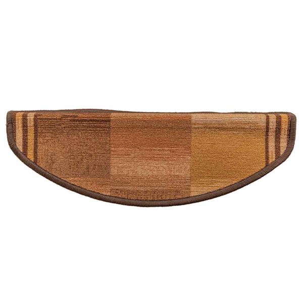 vidaXL Trapmatten zelfklevend 10 st 65x21x4 cm bruin