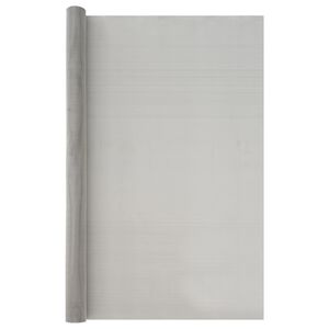 vidaXL Gaas Scherm 100 x 1000 cm 60 Mesh RVS 201 Zilverkleurig