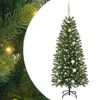 vidaXL Kunstkerstboom met 150 LED met standaard Groen 150 cm PE en PVC