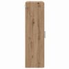 vidaXL Houten Kast Artisan Eiken 50 x 29 x 100 cm Bewerkt hout