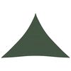 vidaXL Zonnezeil 160 g/m&sup2; 5x5x5 m HDPE donkergroen
