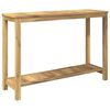 vidaXL Tuin Console Tafel Witgewassen 108,5 x 35 x 75 cm