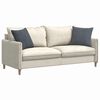 vidaXL Sofa Kussens 2 stuks Donkergrijs 45 x 45 cm Cordstof
