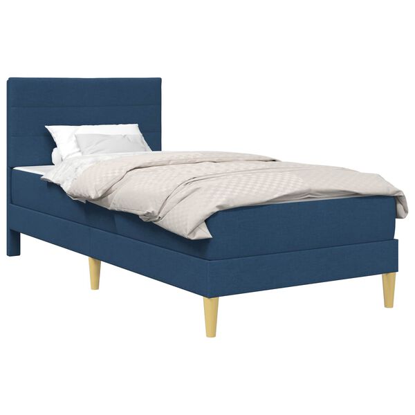 vidaXL Bedframe Blauw 80 x 200 cm Polyester