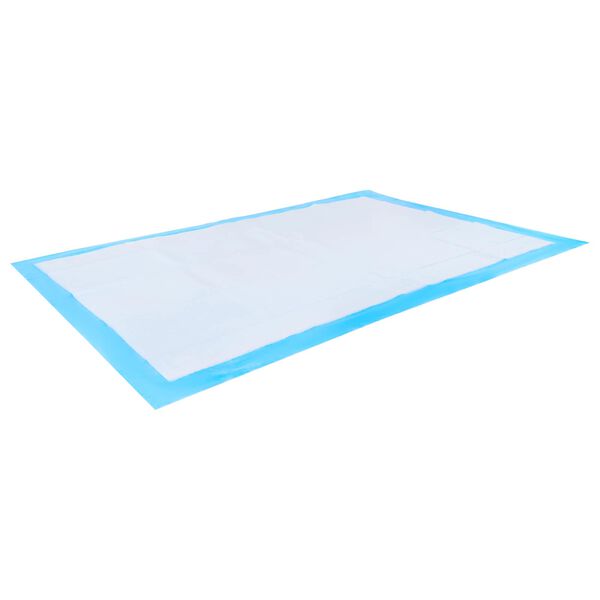 vidaXL Trainingspad voor Huisdieren 50 pcs Blauw en Wit 90 x 60 cm