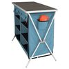 Eurotrail Campingkast Brocas 110x52x90 cm blauw