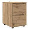 vidaXL Opbergkast 40 x 48 x 57 cm Bewerkt hout Artisan Eiken