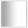 vidaXL Spiegel 60x60 cm zilverkleurig