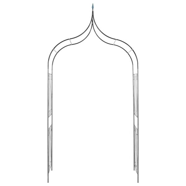 vidaXL Tuinboog speer ontwerp donkergroen