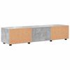 vidaXL Houten Kast met lade Beton Grijs 150 x 39 x 30 cm Bewerkt hout