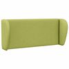 vidaXL Hoofdbord oor Groen 40 x 23 x 6 cm Stof