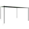 vidaXL Paviljoen 4 x 3,98 x 2,67 m Groen Polyester en staal
