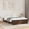 vidaXL Bedframe zonder matras bewerkt hout bruin eikenkleur 120x190 cm