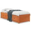 vidaXL Slaapbank zonder matras 80x200 cm massief grenenhout wasbruin