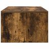 vidaXL Wandbureau Gerookt eiken 100 x 45 x 30 cm Bewerkt hout
