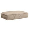 vidaXL Kussen Taupe 60 x 40 x 8 cm Oxford Stof