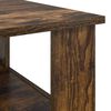 vidaXL Salontafel Gerookt eiken 57 x 55 x 45 cm Bewerkt hout