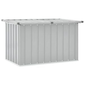 vidaXL Tuinbox 109x67x65 cm grijs