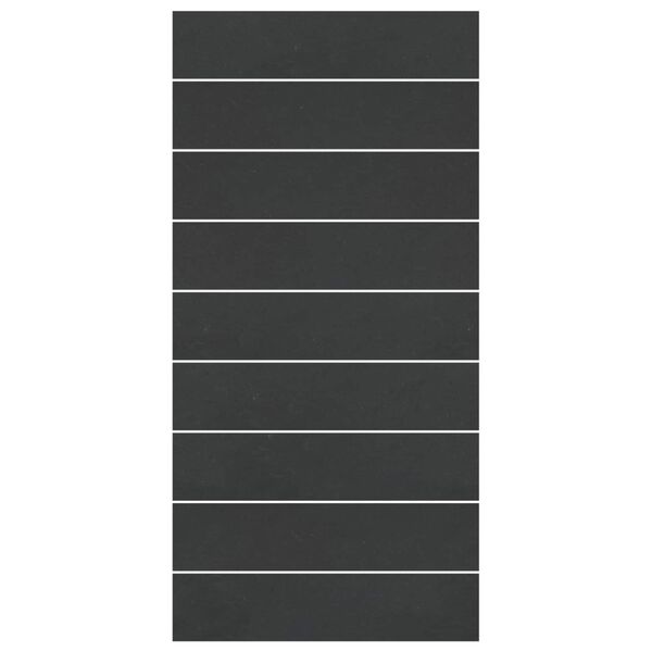 vidaXL Zwembad Grondzeil Zwart 999 x 500 x 0,1 cm Niet-geweven Stof