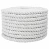vidaXL Touw Wit 1,6 x 1,6 x 5000 cm Katoen