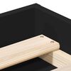 vidaXL Bedframe zwart 90x190 cm