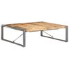 vidaXL Salontafel 120x120x40 cm ruw mangohout