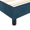vidaXL Boxspring bed 200x200 cm fluweel donkerblauw