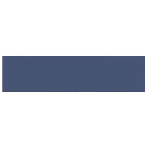 vidaXL Wandpanelen 12 st 1,08 m² 60x15 cm stof blauw