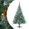 vidaXL Kunstkerstboom met 150 LED Groen 150 cm PVC en Staal
