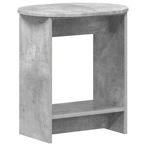 vidaXL Bijzettafel Betongrijs 50 x 39,5 x 55 cm Bewerkt hout